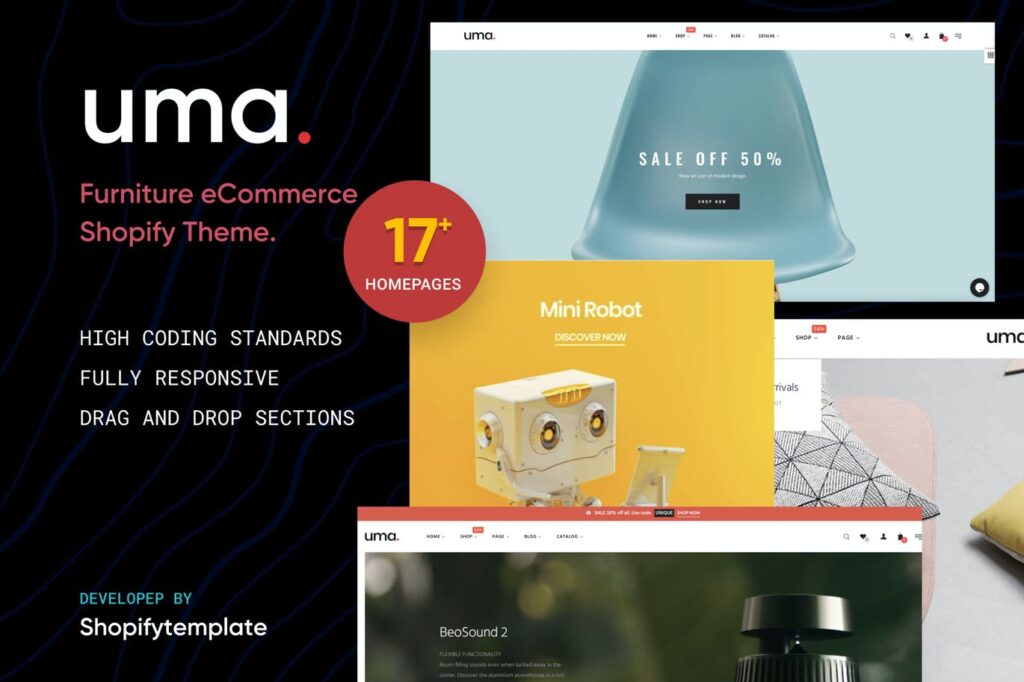 Uma – Tema Multi-Propósito para Shopify
