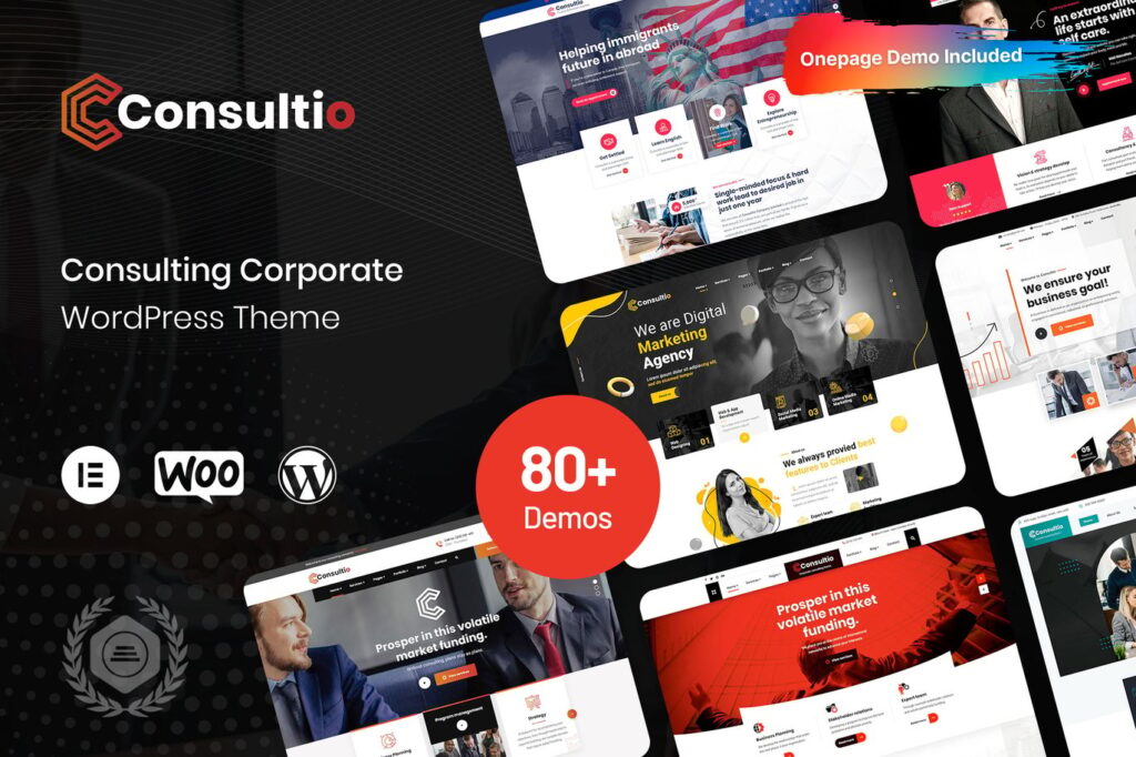 Consultio – Tema WordPress Corporativo de Consultoria